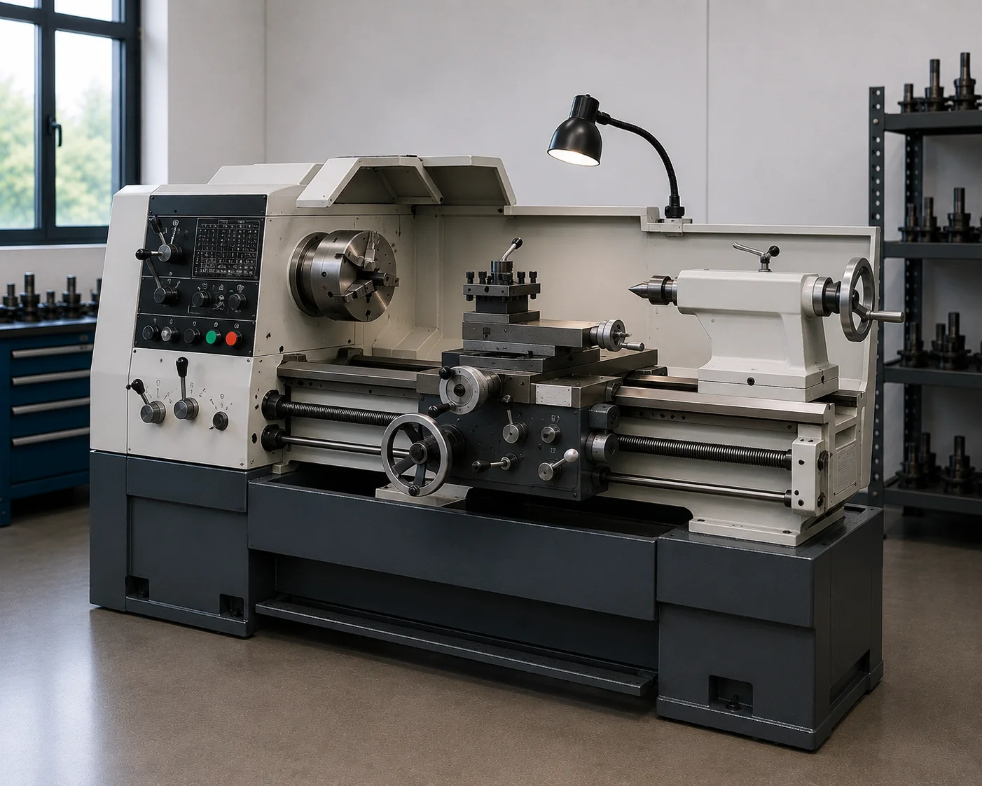Home lathe machine.webp